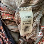 Free People Free‎ People Fiona Paisley Boho Bell Sleeve Wrap Top Size Small Photo 2