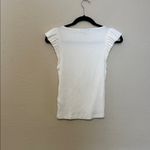 J.Crew  Vintage rib ruffle boatneck tank top  Size XS Photo 5
