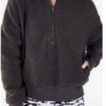 Fabletics  Dream Polar Fleece Quarter Zip Pullover Sherpa Sweatshirt Size Large Photo 0