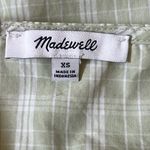 Madewell Plaid Tie-Waist Cottage Striped Midi Dress Size XS Photo 10