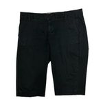 Gap Cropped Bermuda Straight Shorts Size 6 Dark Blue Photo 0