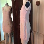 LISA MAREE Silk Mini Dress. Heart Cut Out. Nude/Blush. XS. NWOT Pink Photo 2