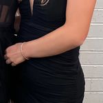 Hello Molly  Popping Champagne Dress Black Photo 2