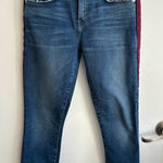 Current/Elliott Current Elliott Racer Stripe Stiletto Skinny Jeans 26 layered Classic holiday Photo 0