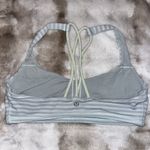 Lululemon TWO  Sports Bras Women’s 8 Energy Stripes Athletic Yoga Crossback EUC Photo 2