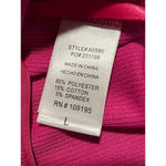 Julia By Love J Women's Size L Pink Jewel Rhinestone Fringe Tank Top Blouse NWT Size L Photo 3