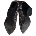 All Saints Leather Aster Snake Print Ankle Boots Size 9 Photo 7