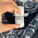 Dzhavael Couture Seamed Floral Patchwork Long Sleeve Cowl Neck Dress Lagenlook M Black Size M Photo 6