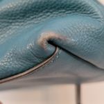 Cole Haan Cole Hann Stunning Teal Vegan Leather Bag with Braided handles & Gold Hardware Photo 9