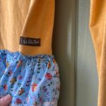 Matilda Jane  Shirt Long Sleeve Yellow Ruffle Make Believe Weekend Womens Size XS Photo 4