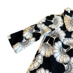 Kate Spade  Florence Broadhurst Black White Floral Blazer Jacket Size 2 Women's Photo 5
