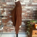 SheIn Brown Knit Turtleneck Long Sleeve Sweater Size S Photo 2