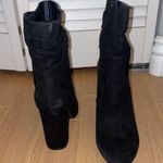 JustFab Black Heel Booties Photo 1
