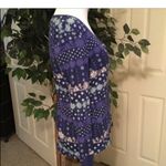 Victoria's Secret Victoria Secret Blue Winter Print Long Sleeve Round Neck Thermal Top SP Photo 3