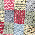 Vineyard Vines [] Shep & Ian Faux Wrap Patchwork Mini Skirt NWT Beach Ocean Sz 6 Photo 4