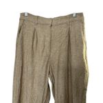 Old Navy Tan Linen Blend Full Length Pants Women's Size Medium Photo 3