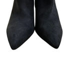 Zac Zac Posen Nathan Ruched Stiletto Boot Zipped Ankle Bootie Black Size 8.5 Photo 1