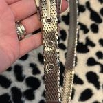 Whiting & Davis Vintage  Mesh Silver Scale Belt Photo 2