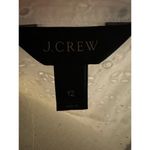 J.Crew  Eyelet Lace Sleeveless Tea Length Button Down Dress White Lined size 12 Photo 10