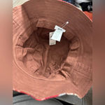 Aerie  NWT Fall Plaid Bucket Hat‎ One Size Fisherman Style Cotton Viscose Blend Photo 2