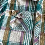 Urban Outfitters  Shirt Jacket Womens Medium Plaid Quilted Insulated Pockets Photo 2