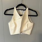 Intermix  Off White Crop Top Size P Photo 0