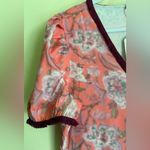 Isabelle Floral Maxi Dress w/ Puff Sleeves L Wedding Guest Artsy READ DESCR Pink Size L Photo 3