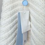 Hill House New The Harper Cardigan Cream Marl Photo 10