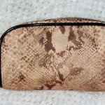 B Makowsky  Cosmetic Zipper Case Snake Print Photo 0