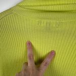 J.Crew  Tencel Lyocell Ribbed Turtleneck Sweater Size XL Neon Stretch Knit Layers Photo 2