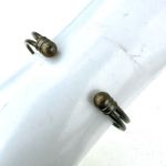 Filagree butterfly open cuff purple flower bracelet Photo 3