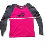 Puma Vintage Pink and Gray  Raglan Sleeve Top Photo 6