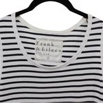 Frank & Eileen  Black White Stripe Tee Lab Tank Capsule Comfort Coastal Size S Photo 2