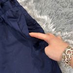 Jason Wu NWOT  Women’s High-Waisted Navy Cotton Shorts With Tie-Waist Belt in Siz Photo 4