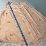 Modcloth  Umbrella Tank Top Sleeveless Flowy Blouse Peach Women’s Size 1X Photo 3