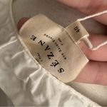 Sézane SEZANE White Chamise Aluki Rosine‎ Ruffle Button Down Shirt Size 40 NWT Photo 7