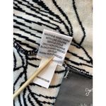 Dana Buchman  Sweater‎ Women’s Medium Open Cardigan B&W Lagenlook Mature Office Photo 5