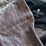 Tuff Athletics WOMEN's GYM  PINK GRAY LEGGINGS SIZE MEDIUM EUC #2156 Photo 2