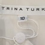 Trina Turk 💕💕 The Selfie Dress ~ Pavo Jacquard Winter White 10 NWT Photo 10