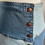 Madewell • Patchwork Denim Jean Mini Skirt Photo 4