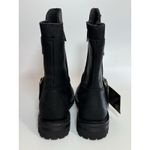 Harley davidson Motorcycle BOOTS womens black leather 6 zip pull slip ankle 8" Photo 4