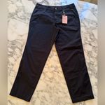 Quince NWT  Stretch Cotton Twill Girlfriend Chino Pants Size 24 Black Photo 4