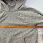 Athleta French Terry Pique Hoodie Heather Grey Size XS Oversized Gym Athletic Photo 4