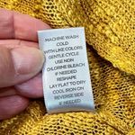 Avenue  Open Front Knit Lightweight Cardigan Yellow Sweater 22/24 Photo 9