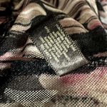 The Limited Y2K  Women's Patterned Nylon Mesh T Shirt Top sz S Small Ruffled Neck Photo 9