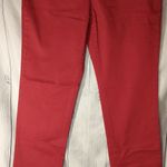 Bandolino  Mandie Red Jeans Size 10 NWT Photo 3