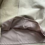 Per Se  Real Leather Gold Metallic Skirt Size 0 Photo 4