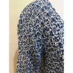 Vintage 90s ~ Rabbit Highwaist Dress 3/4 Sleeve Floral Blue ~ Size Small/Medium Photo 4