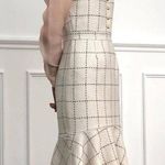 Storets White Tweed Mermaid Midi Dress Photo 0