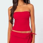 Edikted red corset Photo 5